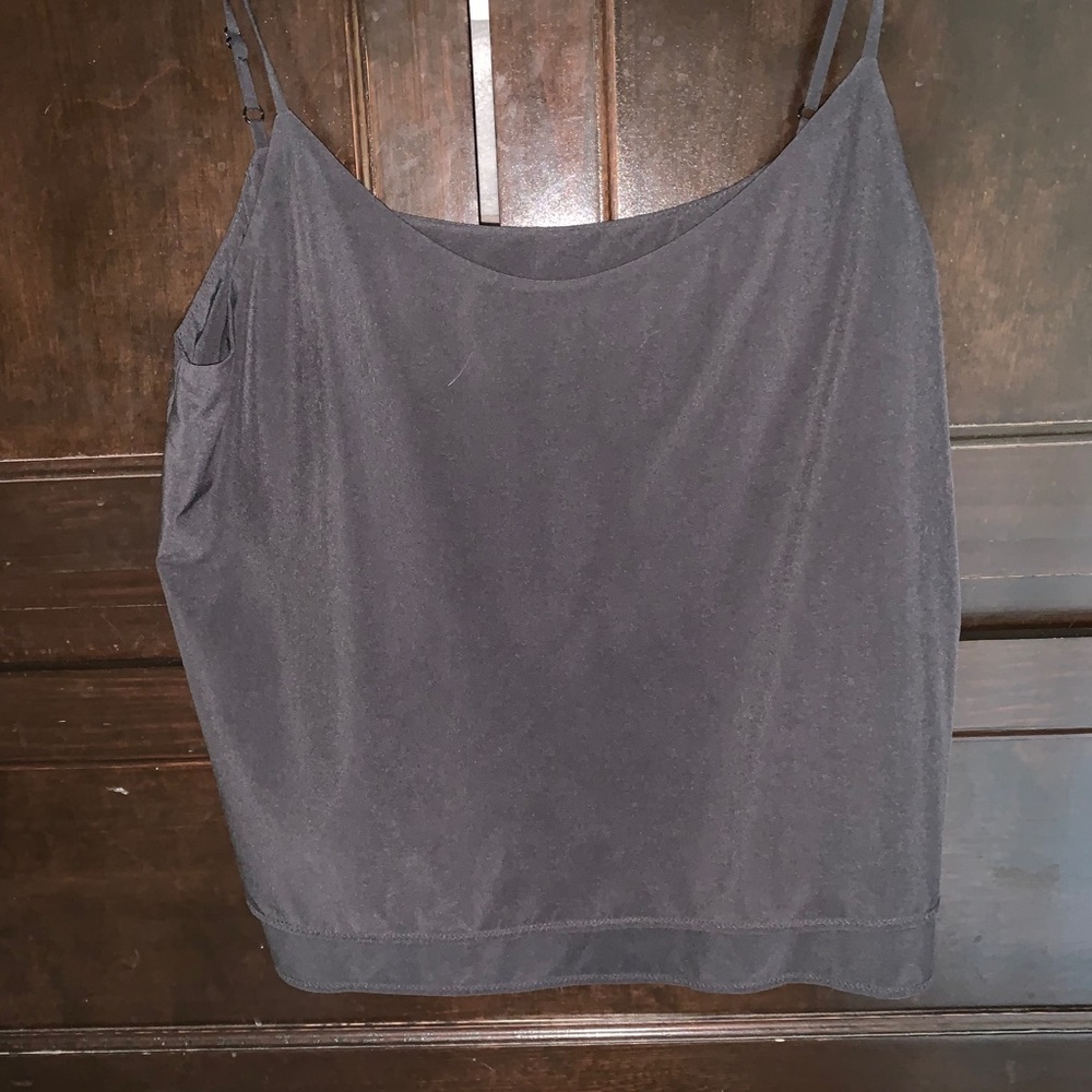 Athleta cropped flowy tank